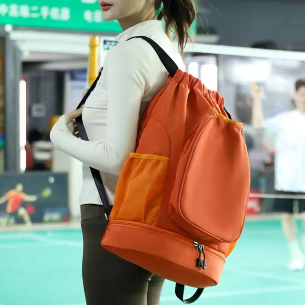 Badminton Racket Backpack with Shoes Pocket Large Capacity
