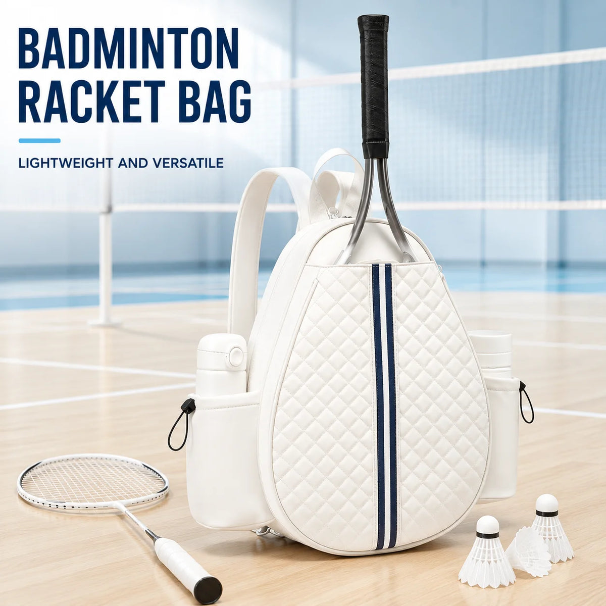 Portable Pickleball Paddle Bag Waterproof Backpack