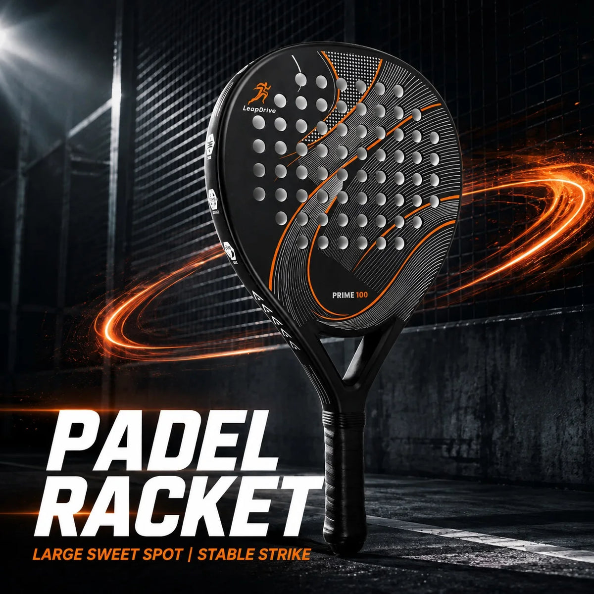 WNONSO Padel Racket EVA Core Round Shape Lightweight