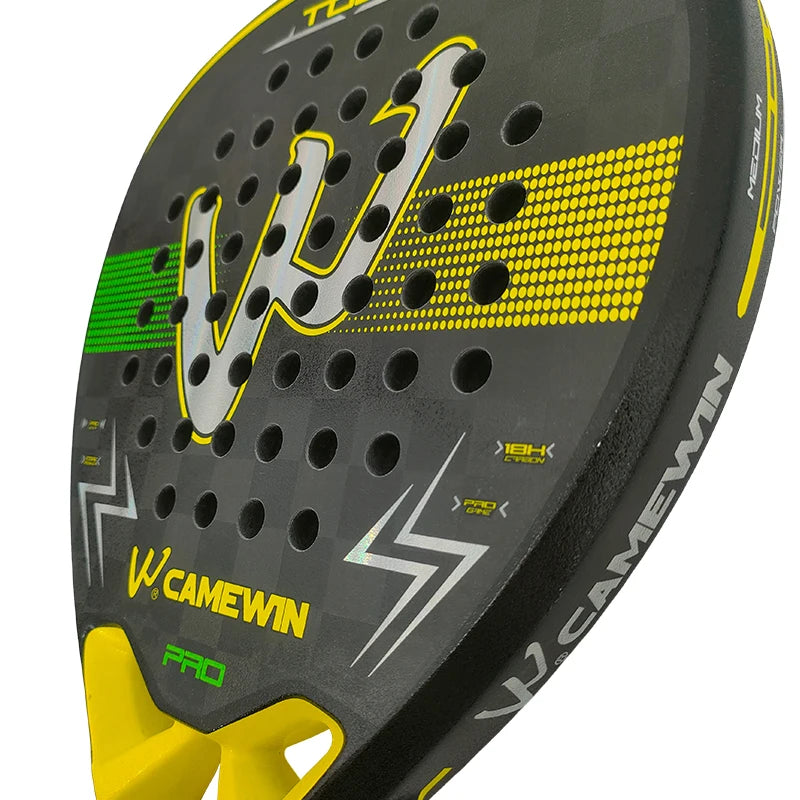 CAMEWIN 18K Carbon Fiber Padel Racket with EVA Foam Core