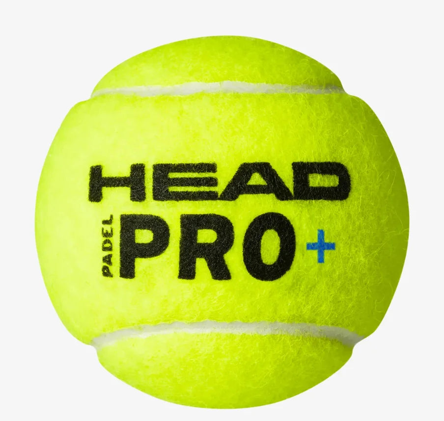 HEAD Controlled Padel Balls Pro+ / Pro S+ - 3 Balls