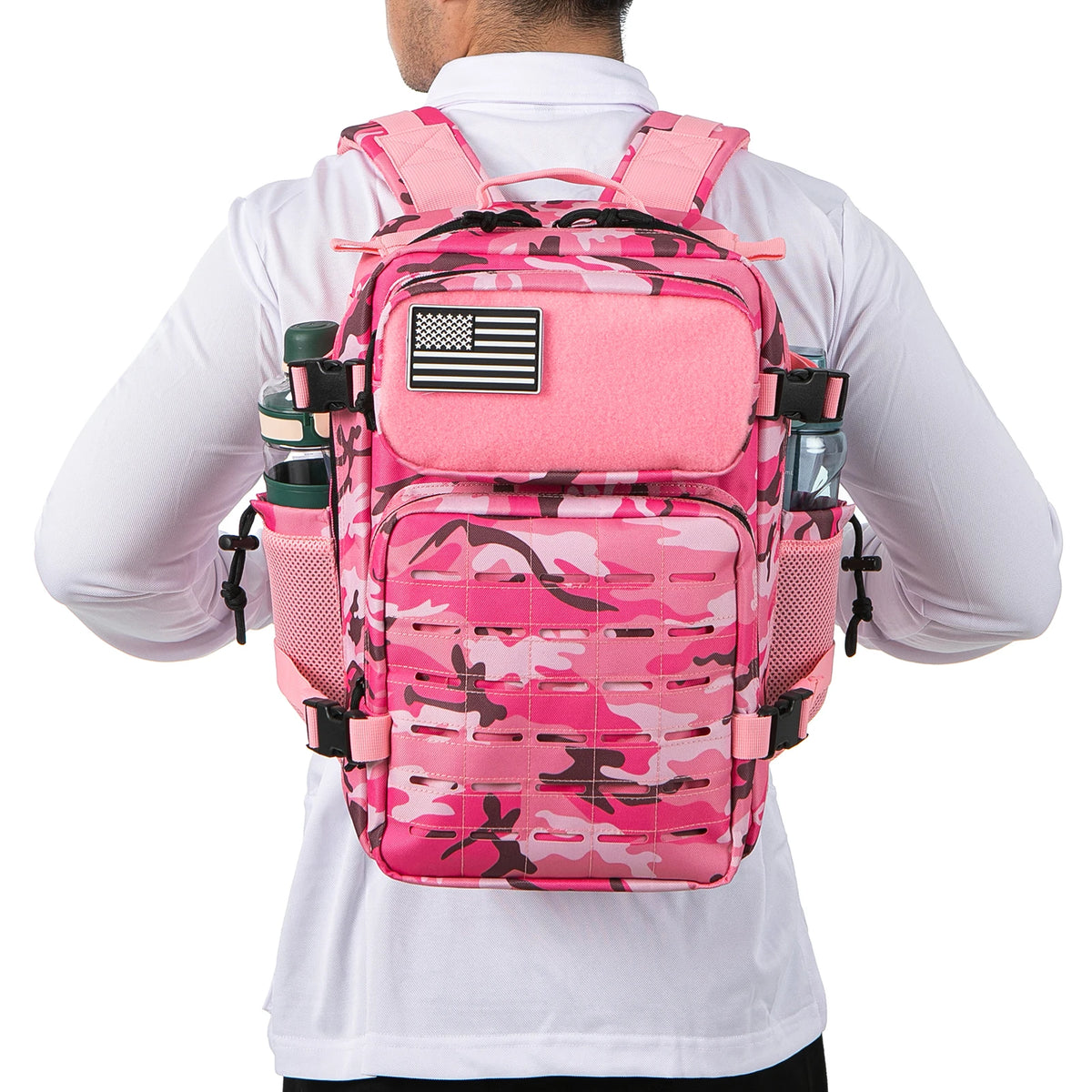 Tactical Backpack 25L/45L for Men and Women with Dual Cup Holder