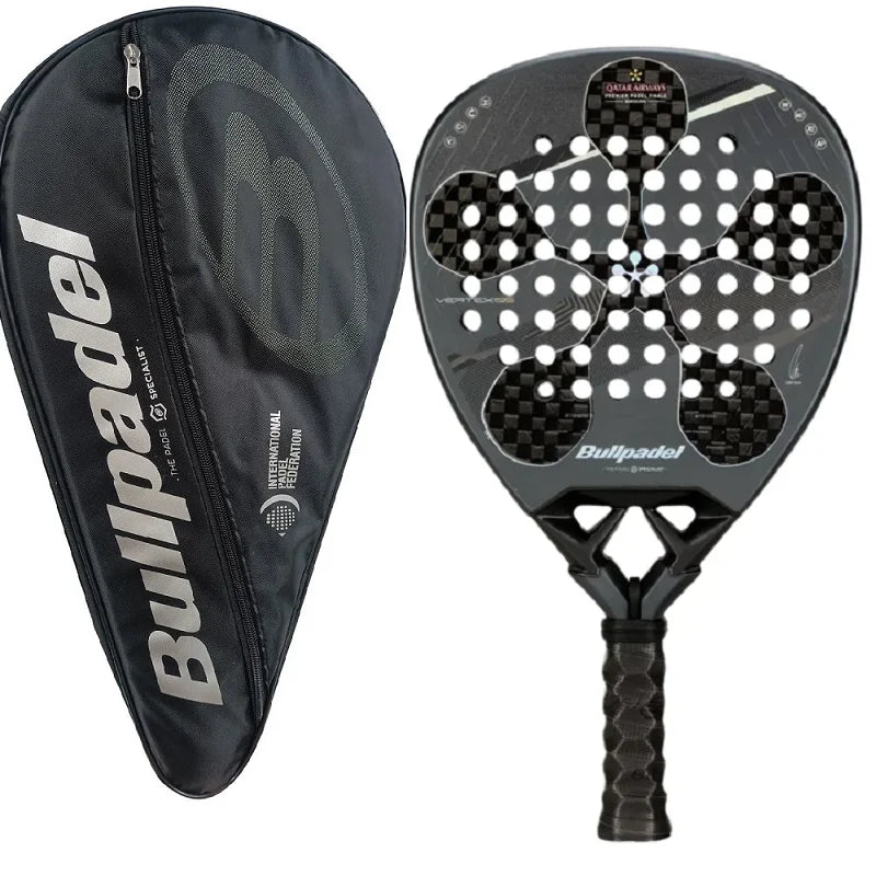 BULLPADEL Padelio Raketė Carbon Fiber Soft Face Lengva