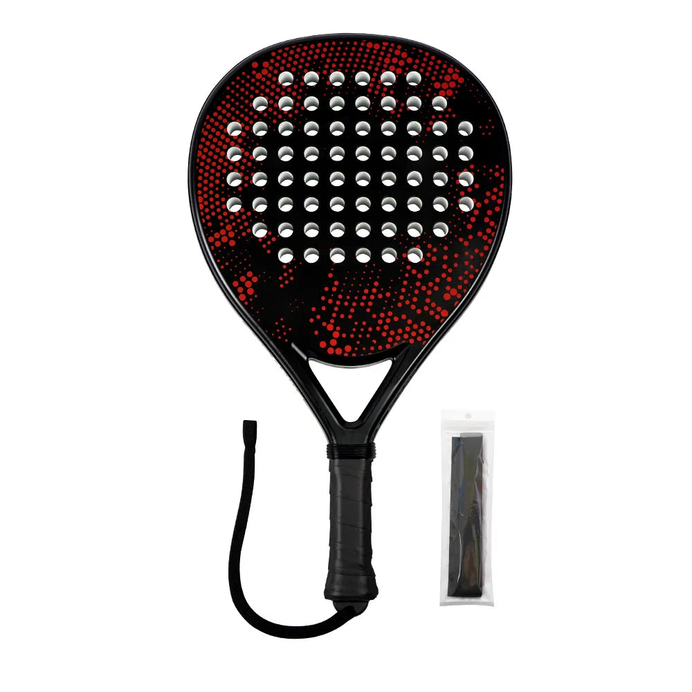 WNONSO Padel Racket ABS Carbon Fiber Round Shape EVA Core