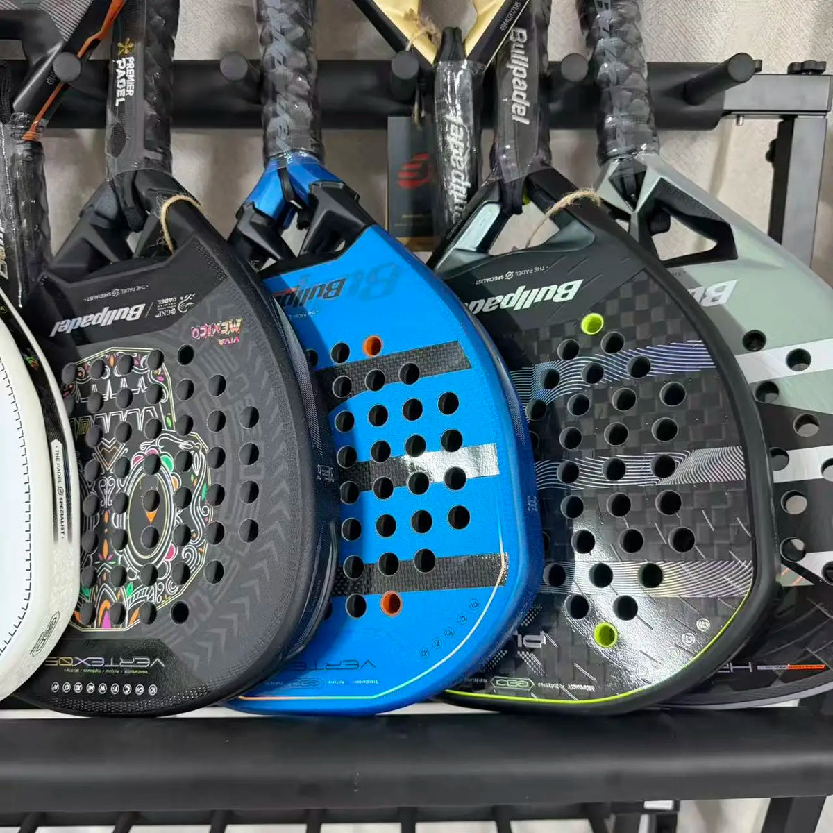 Bullpadel Padel Racket XPLO Hack Vertex 05 Carbon Fiber