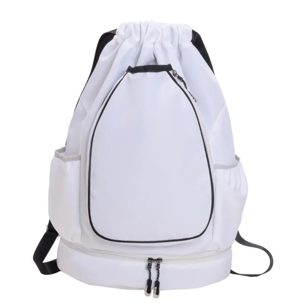Badminton Racket Backpack with Shoes Pocket Large Capacity