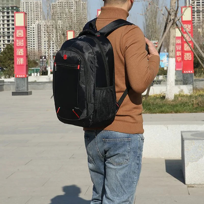 Rilibegan Large-capacity Solid Color Backpack