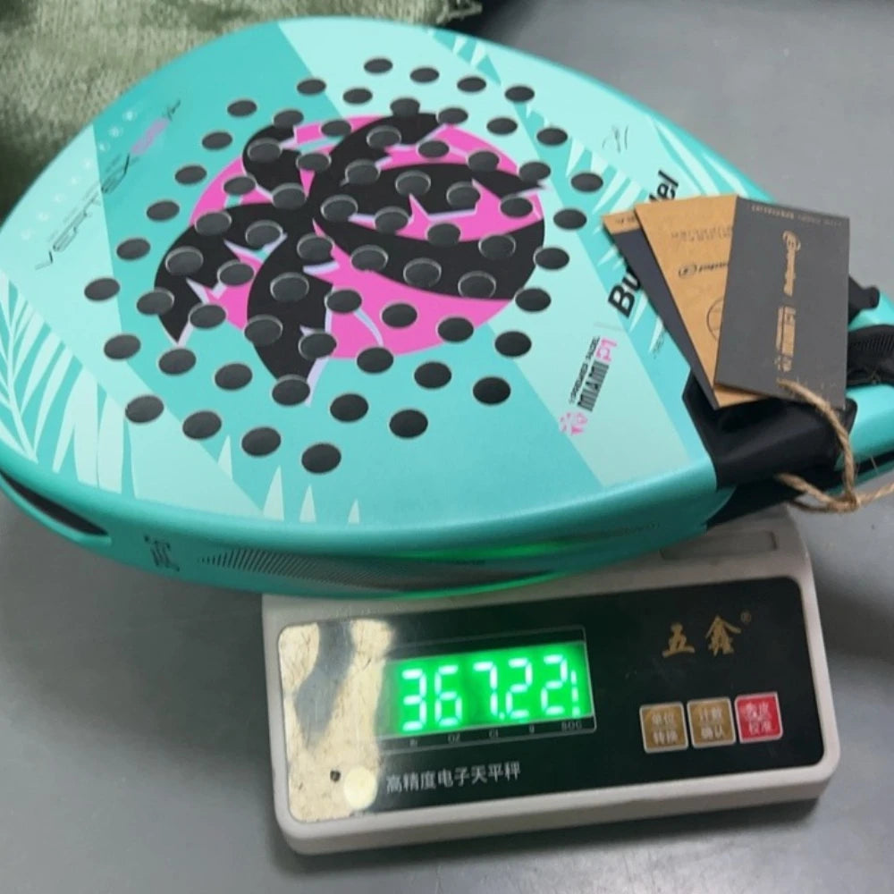 BULLPADEL Padelio Raketė Carbon Fiber Soft Face Lengva
