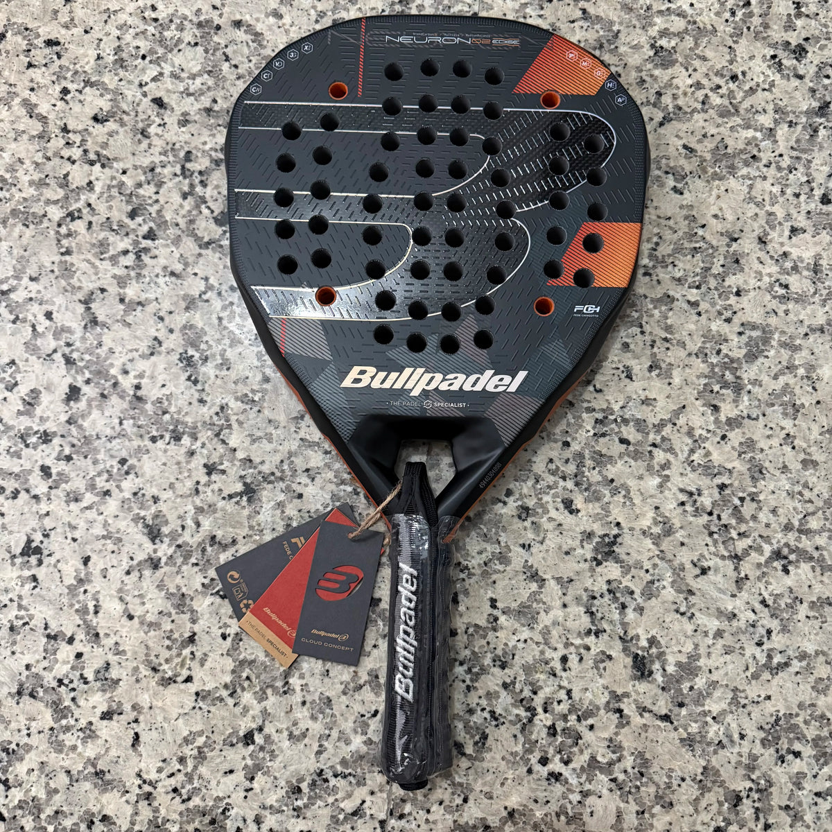 Bullpadel Padel Racket XPLO Hack Vertex 05 Carbon Fiber