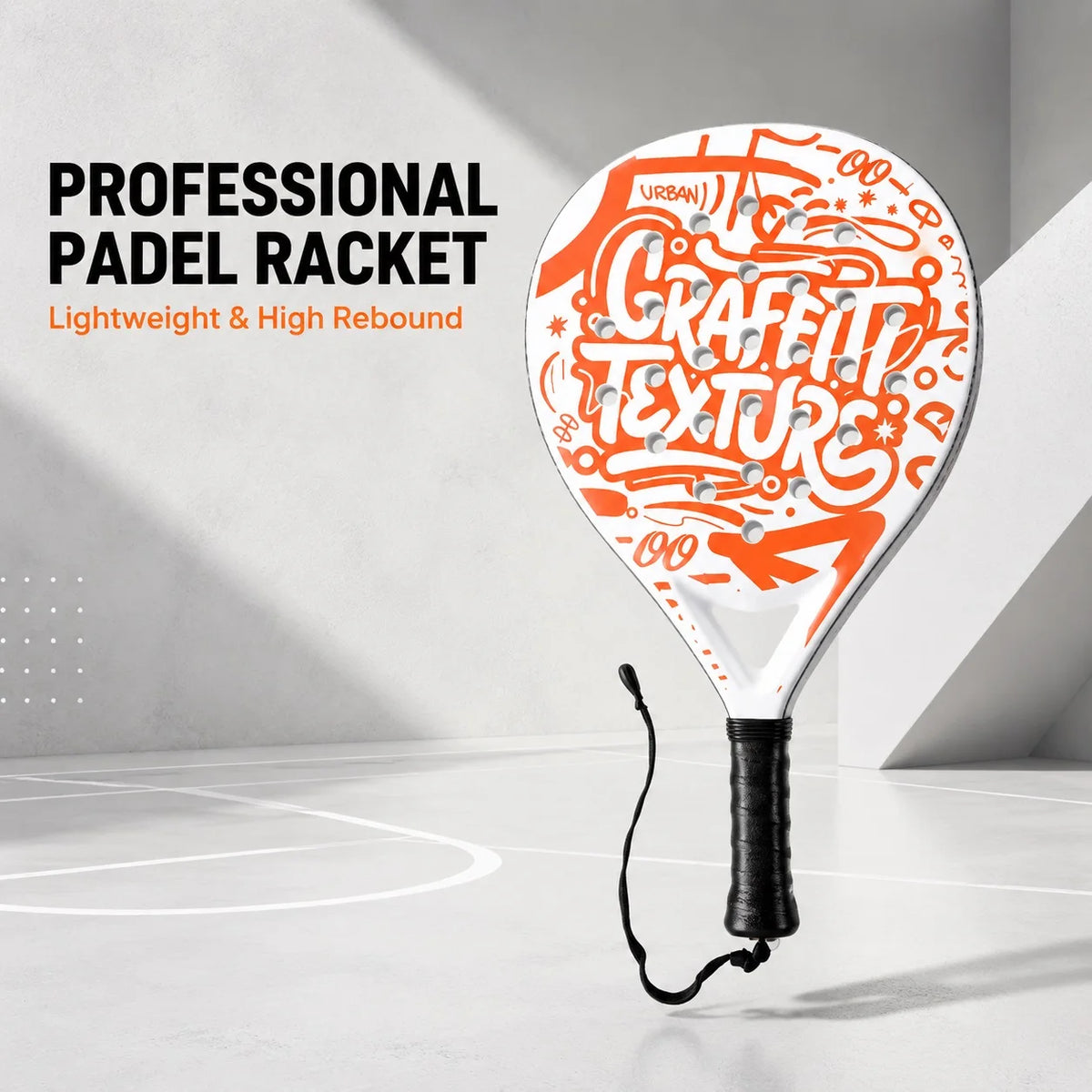 WNONSO Padel Rackets for Beginners with EPE Foam Core