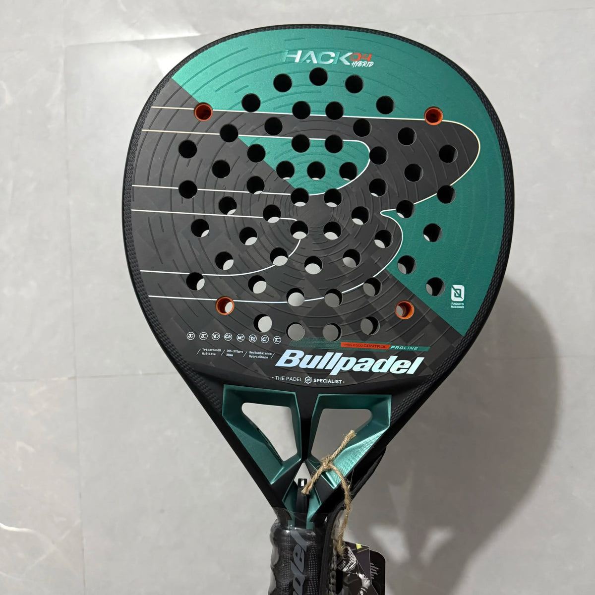 BULLPADEL VERTEX04 Padel Racket Carbon Fiber EVA Foam Core