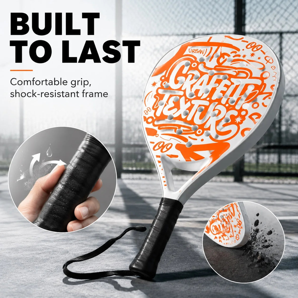WNONSO Padel Rackets for Beginners with EPE Foam Core