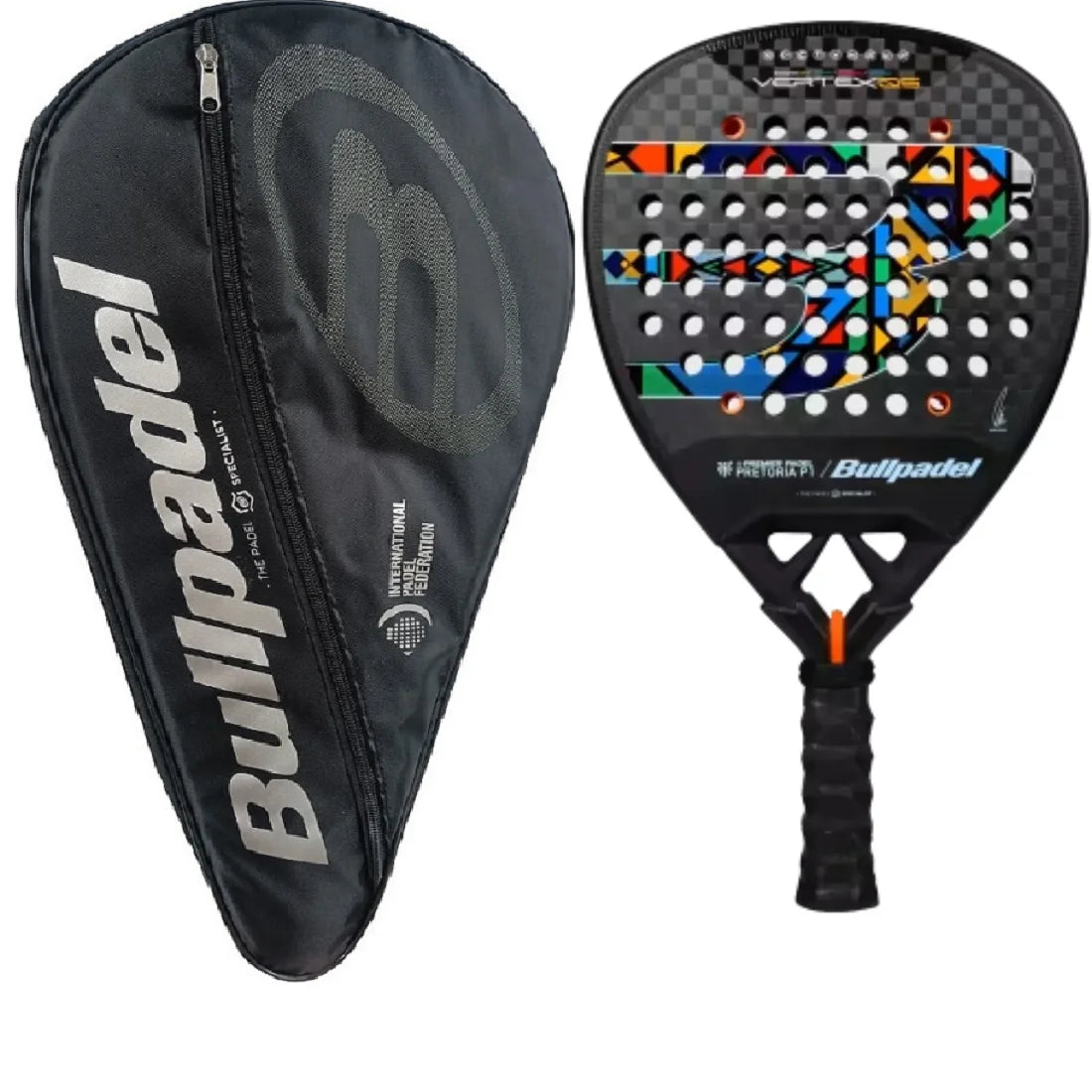 BULLPADEL Padelio Raketė Carbon Fiber Soft Face Lengva
