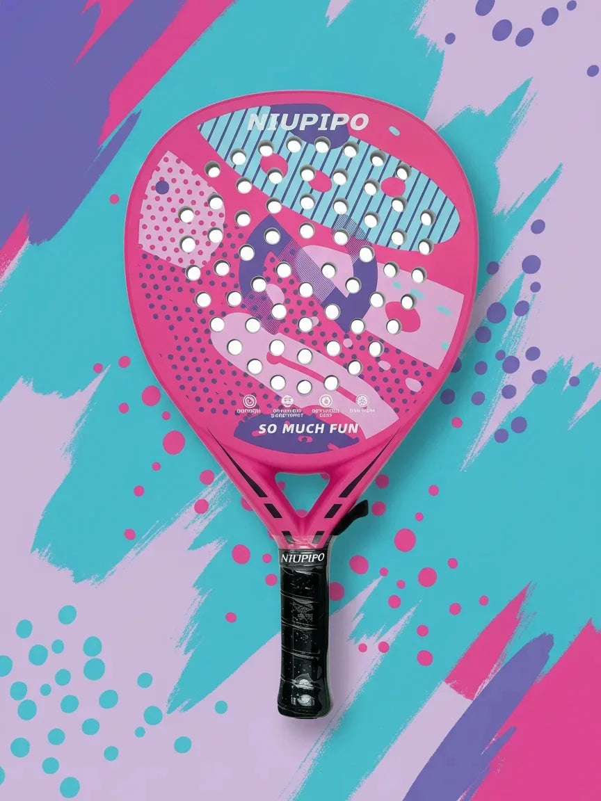 Padelio Raketė NIUPIPO Teardrop Forma Anglies Pluoštas