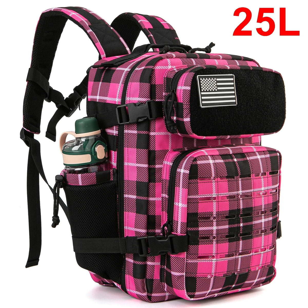 Tactical Backpack 25L/45L for Men and Women with Dual Cup Holder