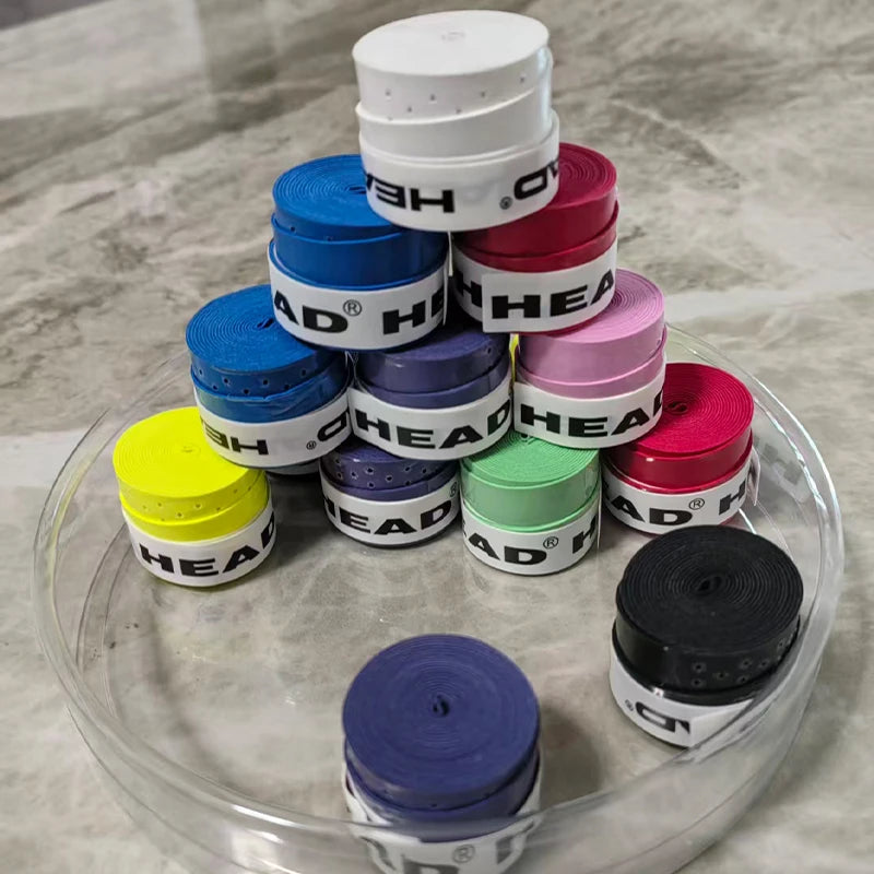 15pcs HEAD Tennis Overgrip Padel Racket Single Grip Tape Anti Slip Outdoor Training Replacement Sweatband Badminton Accessories