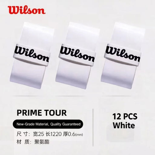 12/24PCS Wilson Padel Racket Overgrip Tape Anti-Slip Single Grip Sweatband for Outdoor Training Badminton Replacement Accessorie