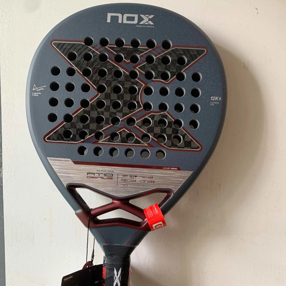 NOX Padel Racket Carbon Fiber EVA Memory Foam Core