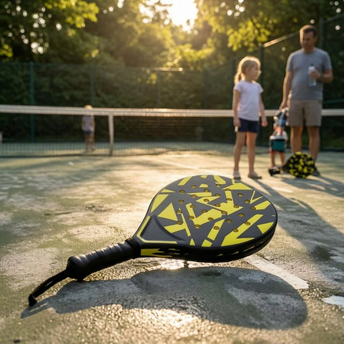 Padelio Raketė Teardrop EVA Core Soft Foam Lightweight