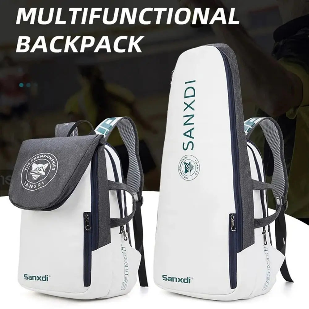 Foldable Padel Racket Backpack Unisex Acrylic Material