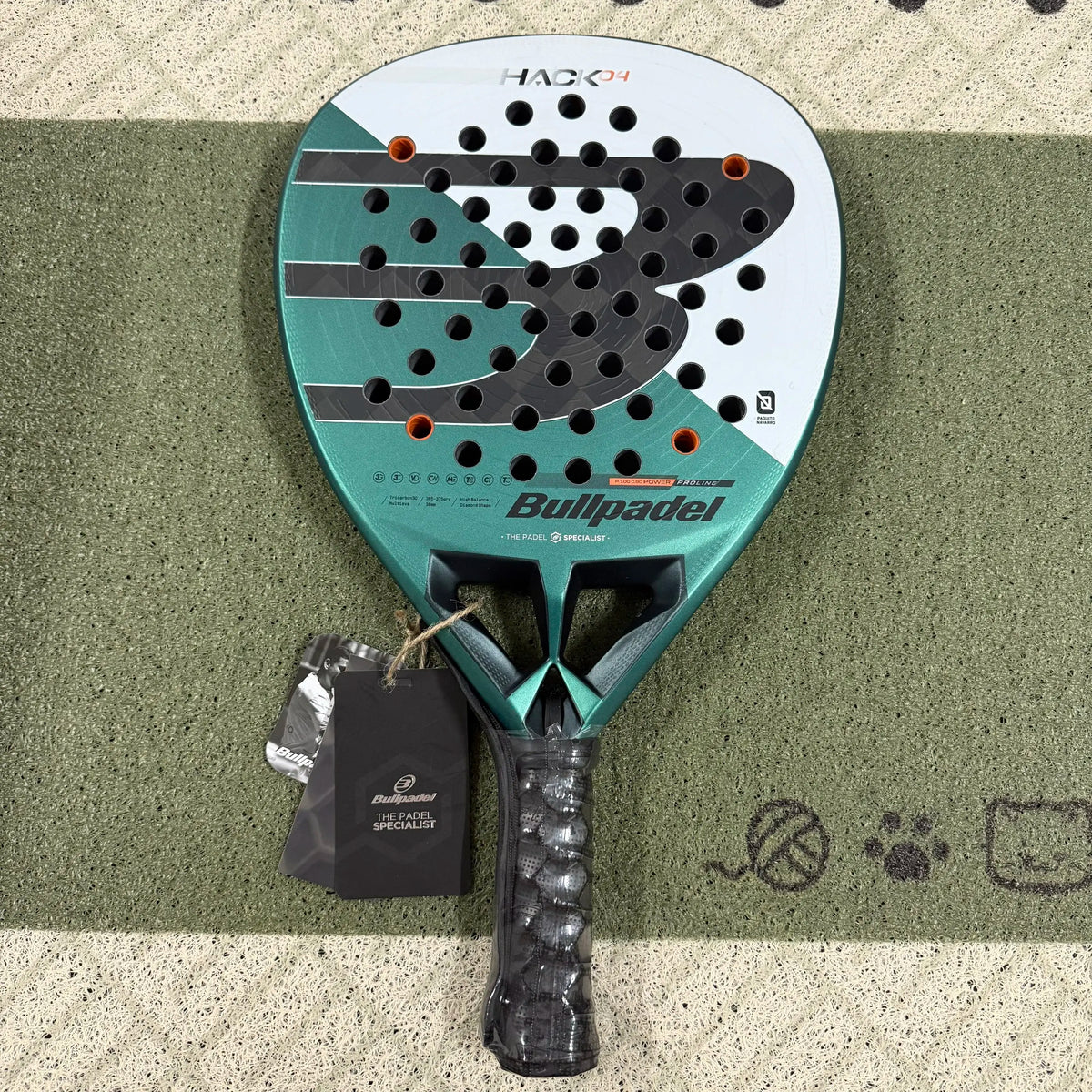 Bullpadel 3K Carbon Fiber Beach Padel Racket for Women