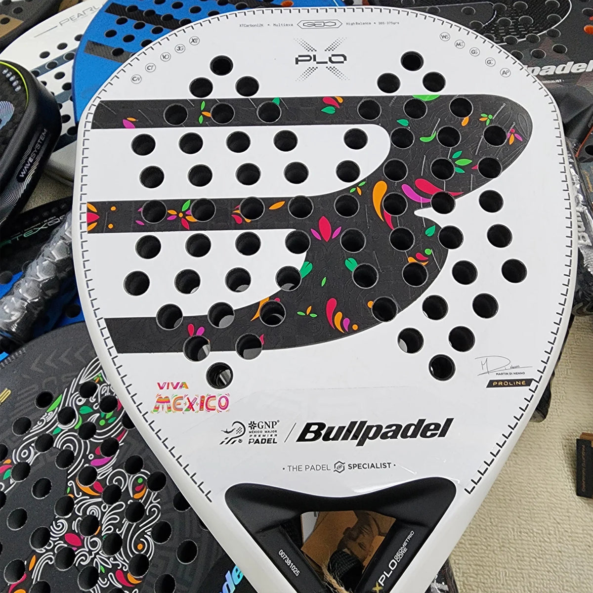 Bullpadel XPLO Hack Vertex 05 Padel Racket Carbon Fiber