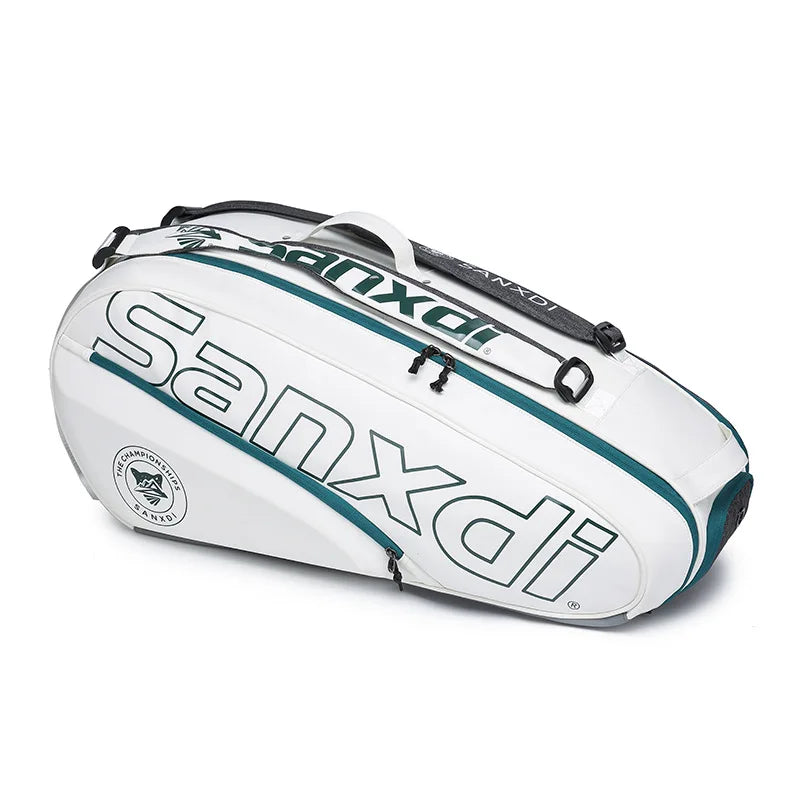 Professional 6-Pack Racket Backpack SANXDI Unisex Sports Bag