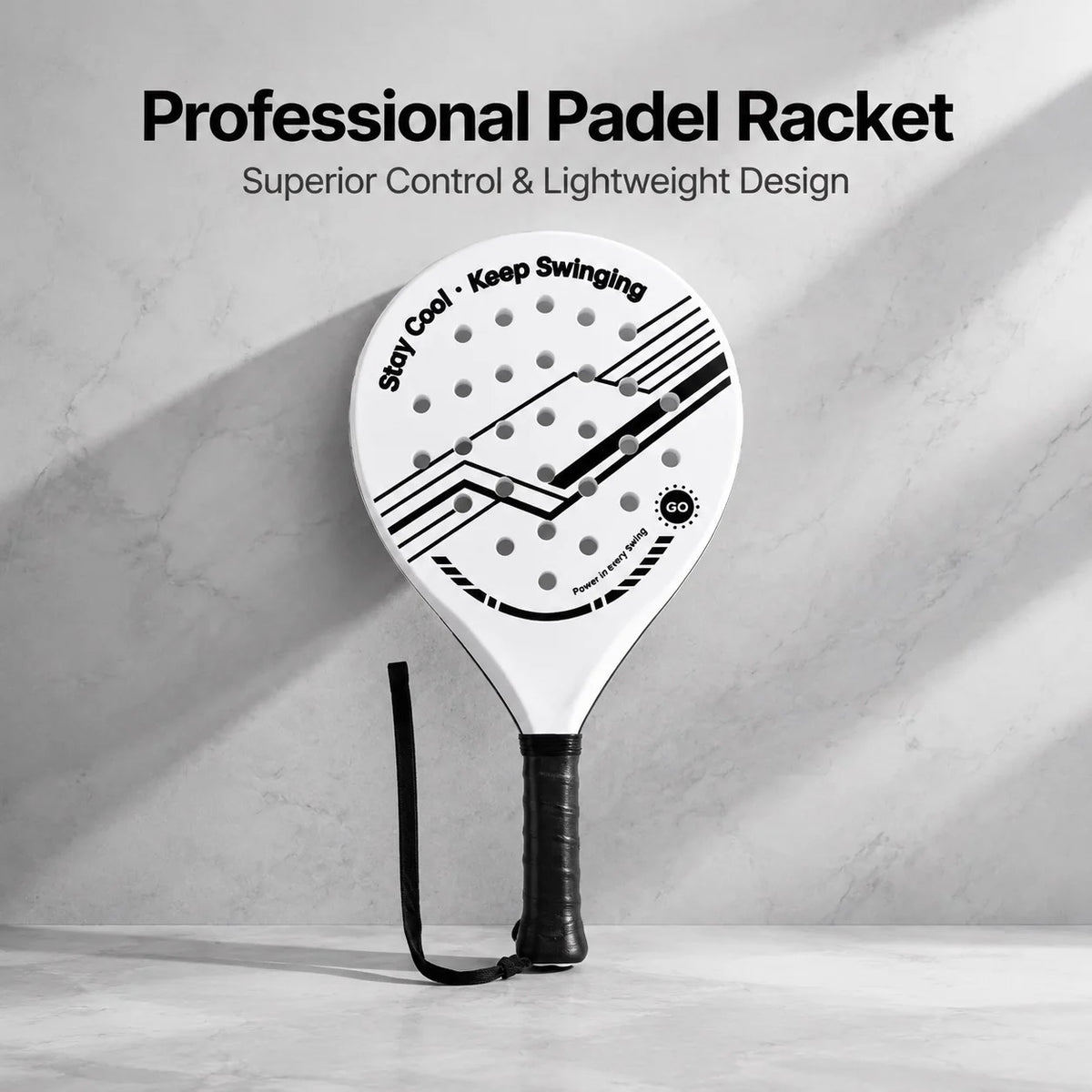 WNONSO Padel Rackets EPE Foam Core Lightweight for Beginners