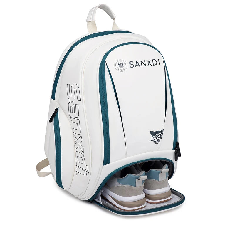 SANXDI Squash Badminton Racket Bag Unisex Large Capacity