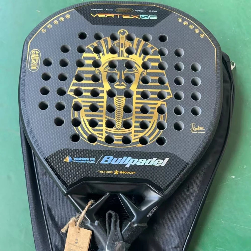 Bullpadel Carbon Fiber Beach Padel Racket with EVA Core