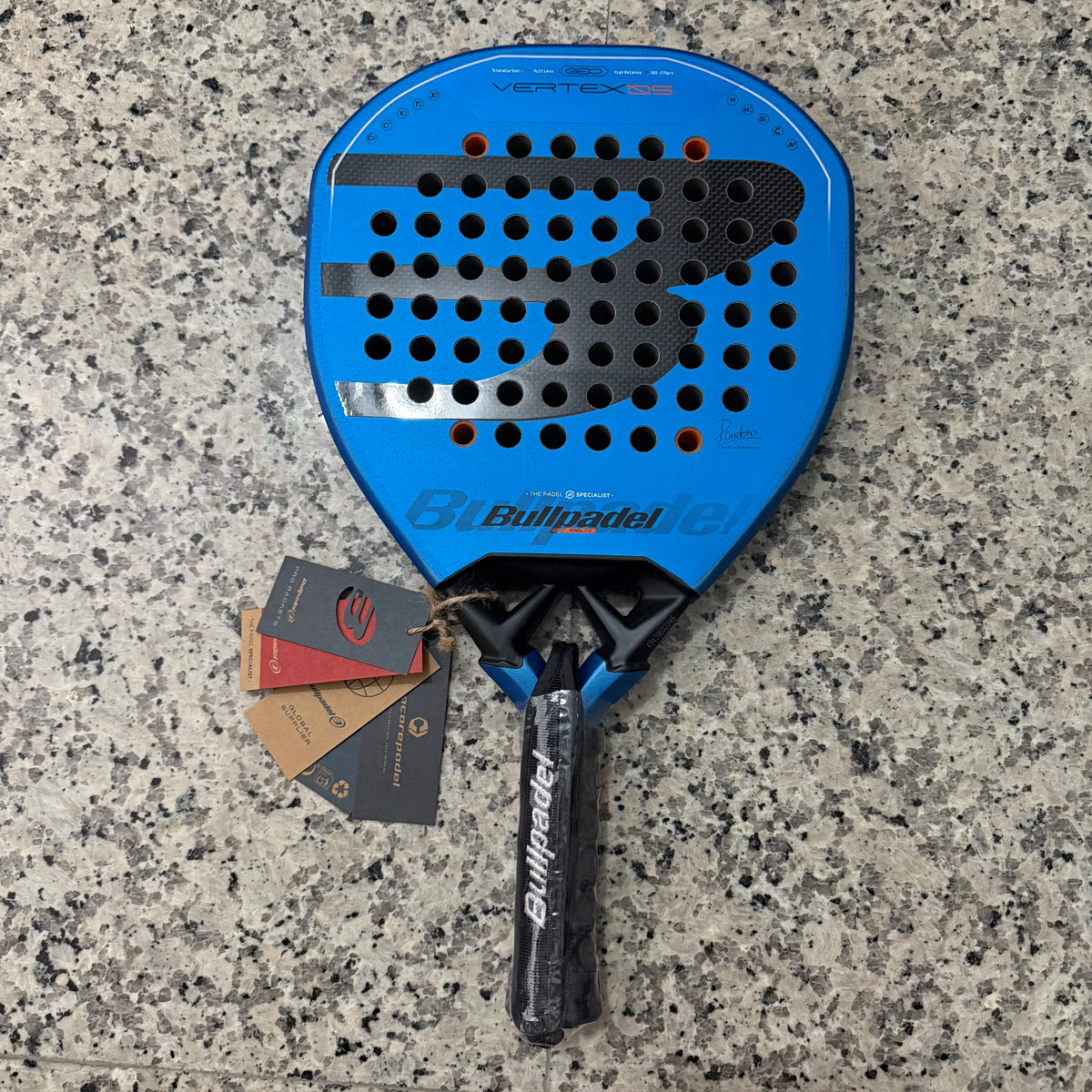Bullpadel Padel Racket XPLO Hack Vertex 05 Carbon Fiber