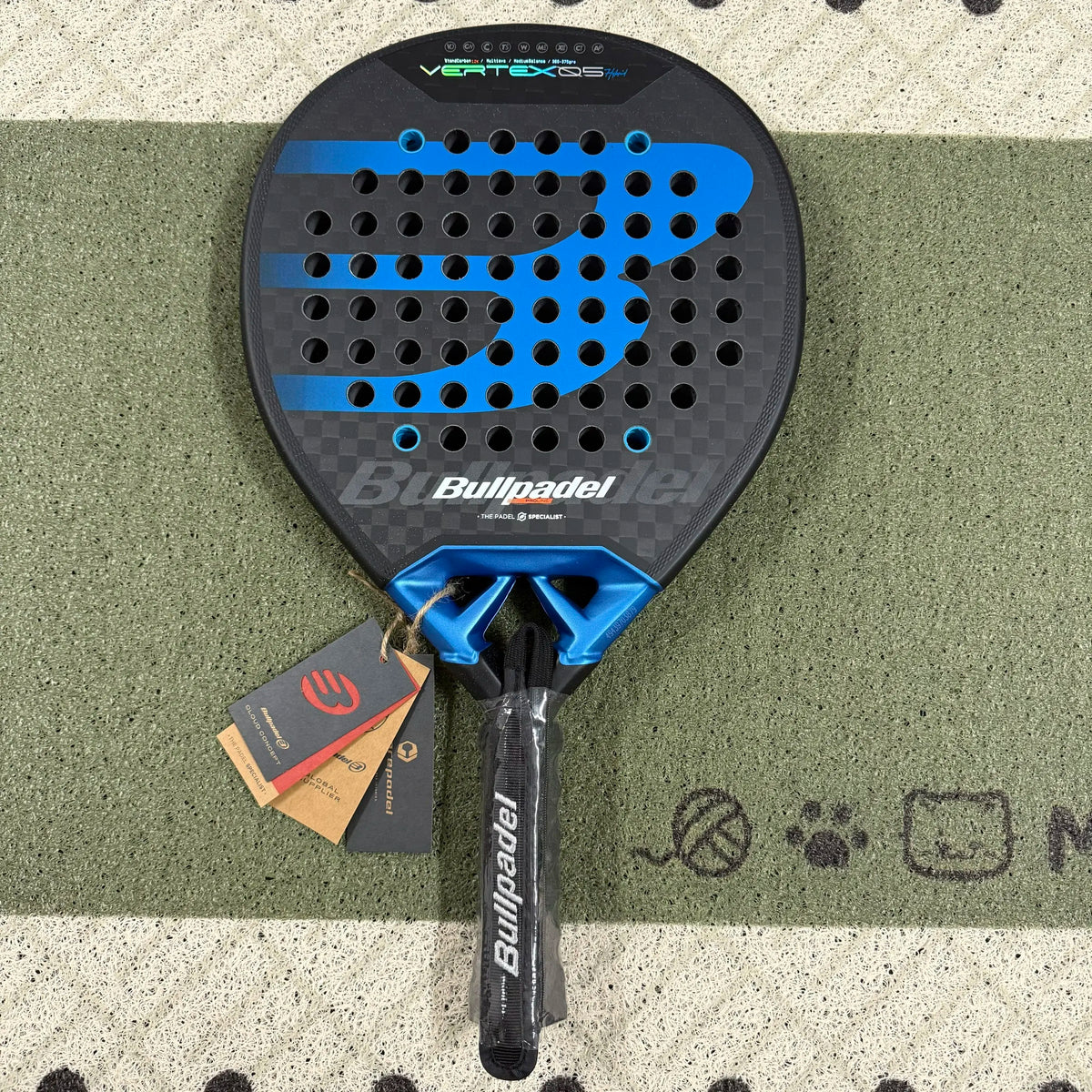 2026 Bullpadel 12k Carbon Fiber Tennis Racket Professional Competition Sports Padel