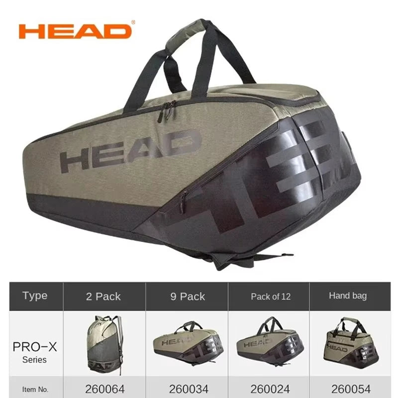 HEAD PROX Series Racket Bag Large Capacity Backpack