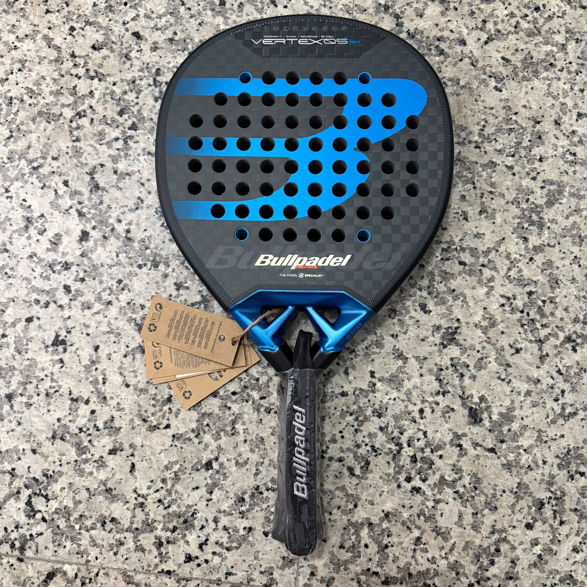 Bullpadel Padel Racket XPLO Hack Vertex 05 Carbon Fiber