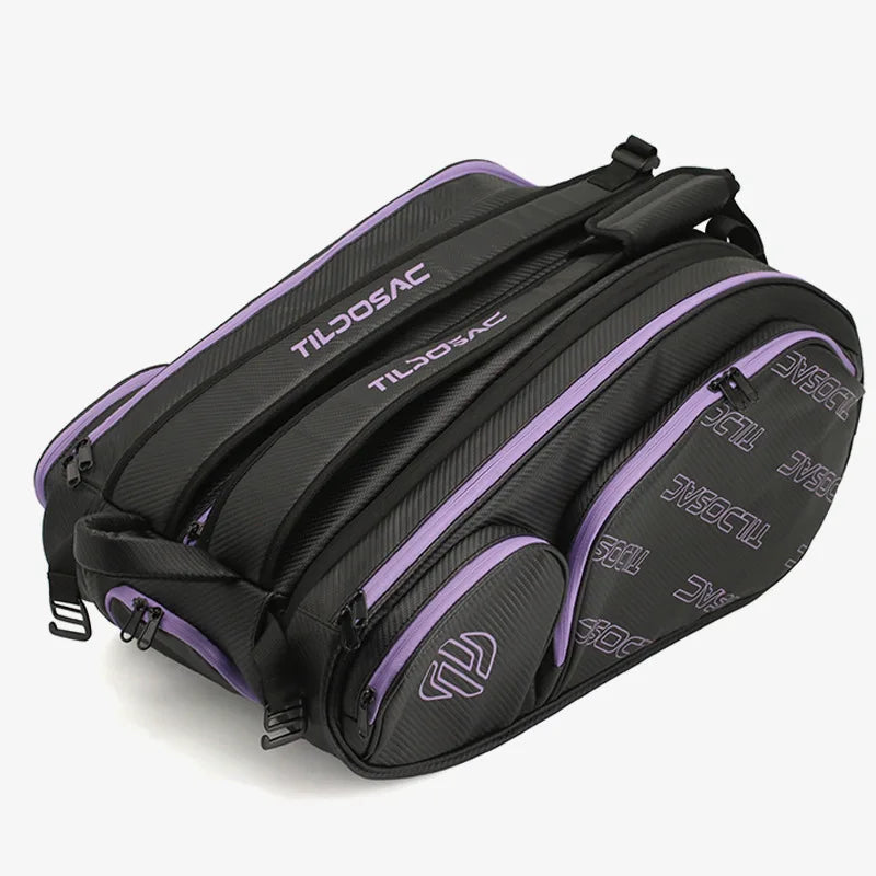 Pickleball Padel Bag with Insulated Compartment