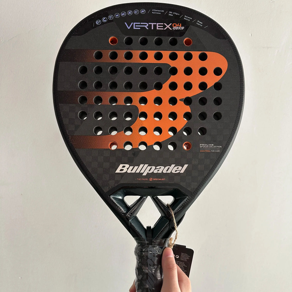 BULLPADEL 18k Carbon Fiber Padel Racket for Men