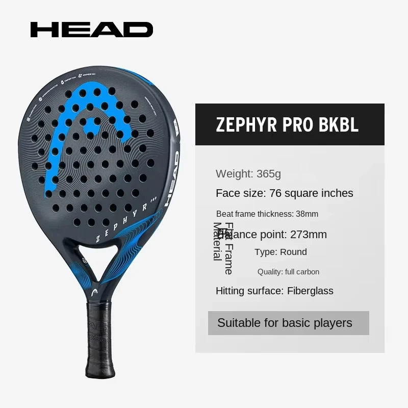 HEAD VIBE Padel Racket Carbon Fiber Lightweight 280-300g