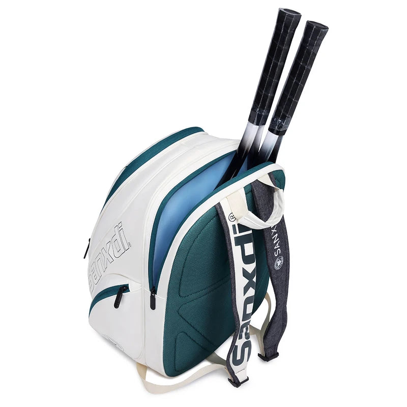 SANXDI Squash Badminton Racket Bag Unisex Large Capacity