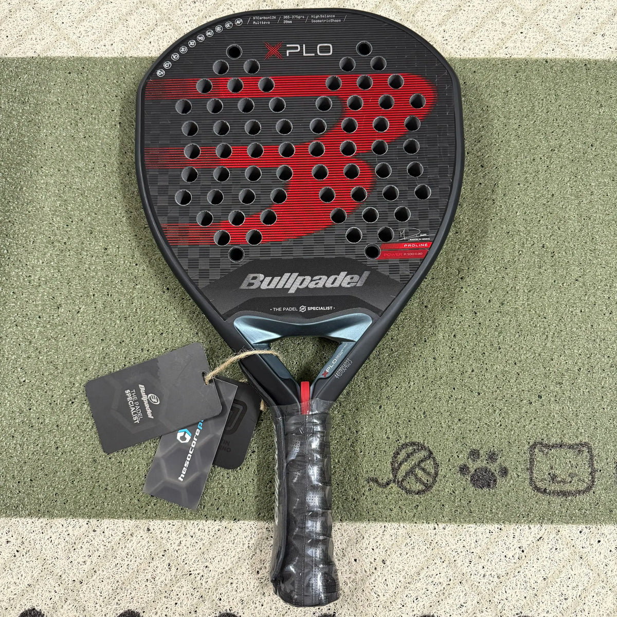 Bullpadel 3K Carbon Fiber Beach Padel Racket for Women