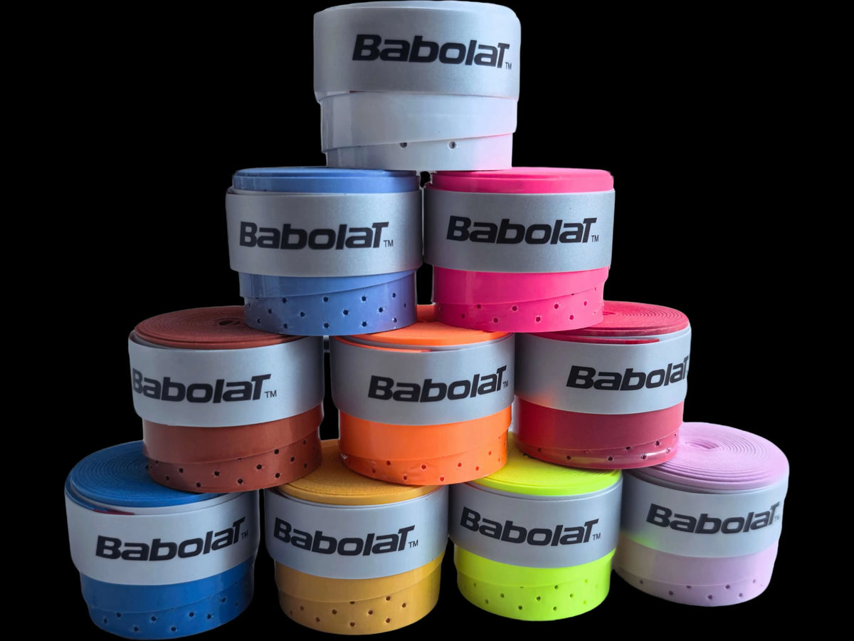 15pcs/lot Babolat Tennis Overgrip Hand Glue Padel Racket Tenis Grip Anti-Slip Training Sweatband Tennis Badminton Accessories