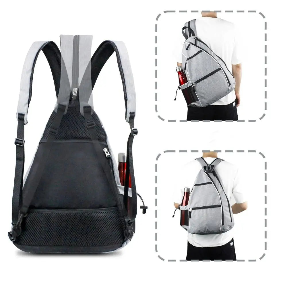 Portable Adjustable Pickleball Paddle Bag Polyester