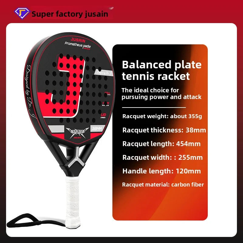 Professional Padel Racket Carbon Fibre Composite JV21-01
