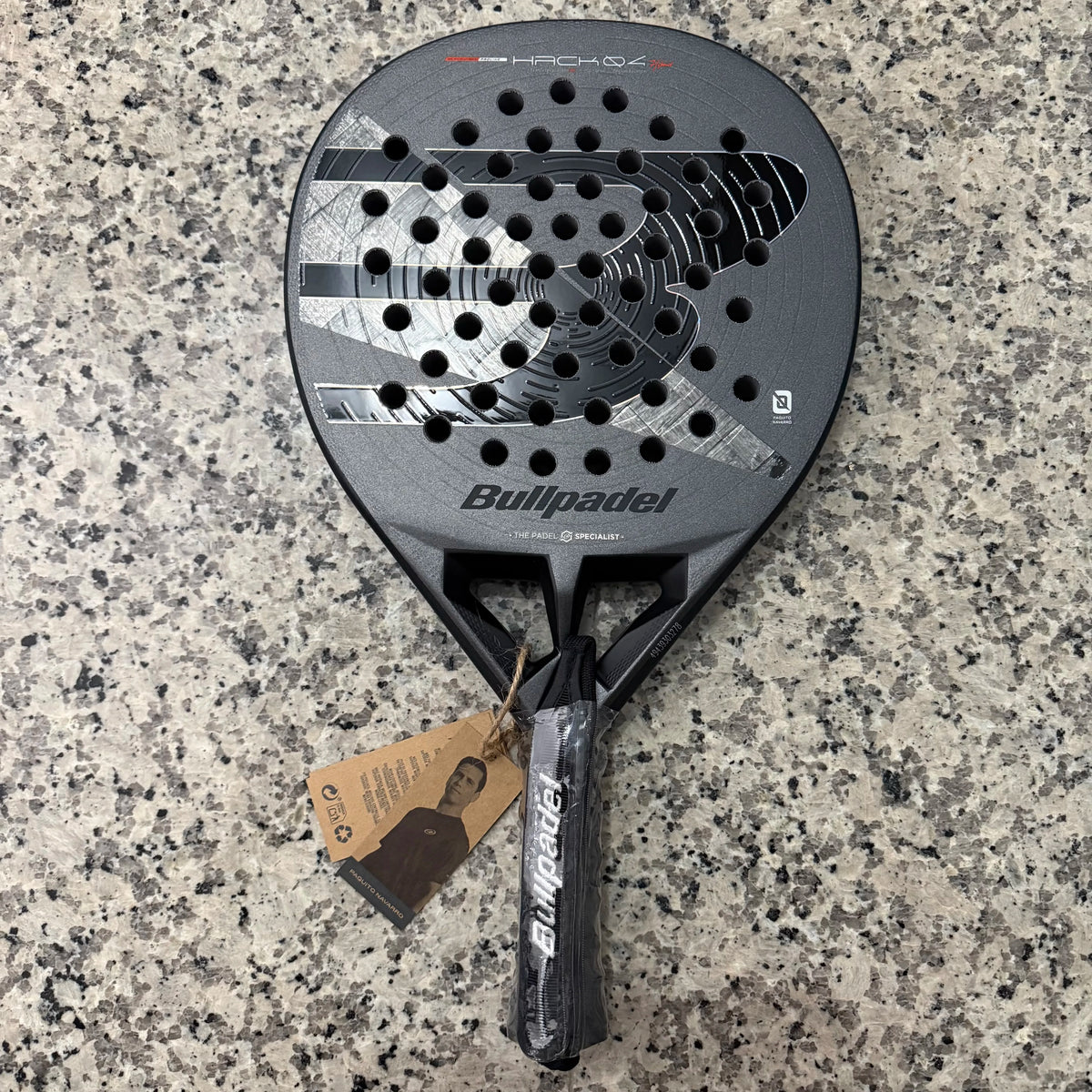 Bullpadel Padel Racket XPLO Hack Vertex 05 Carbon Fiber