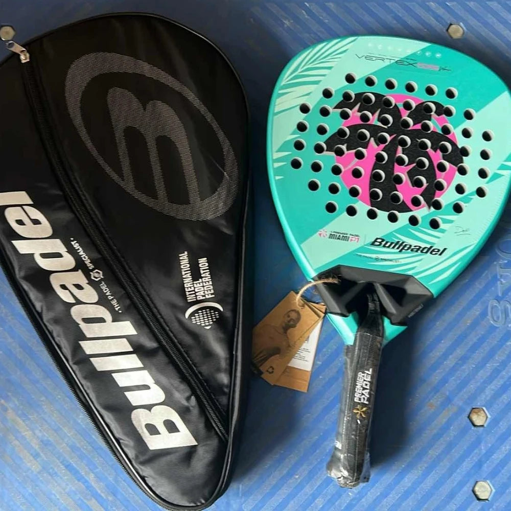 BULLPADEL Padelio Raketė Carbon Fiber Soft Face Lengva