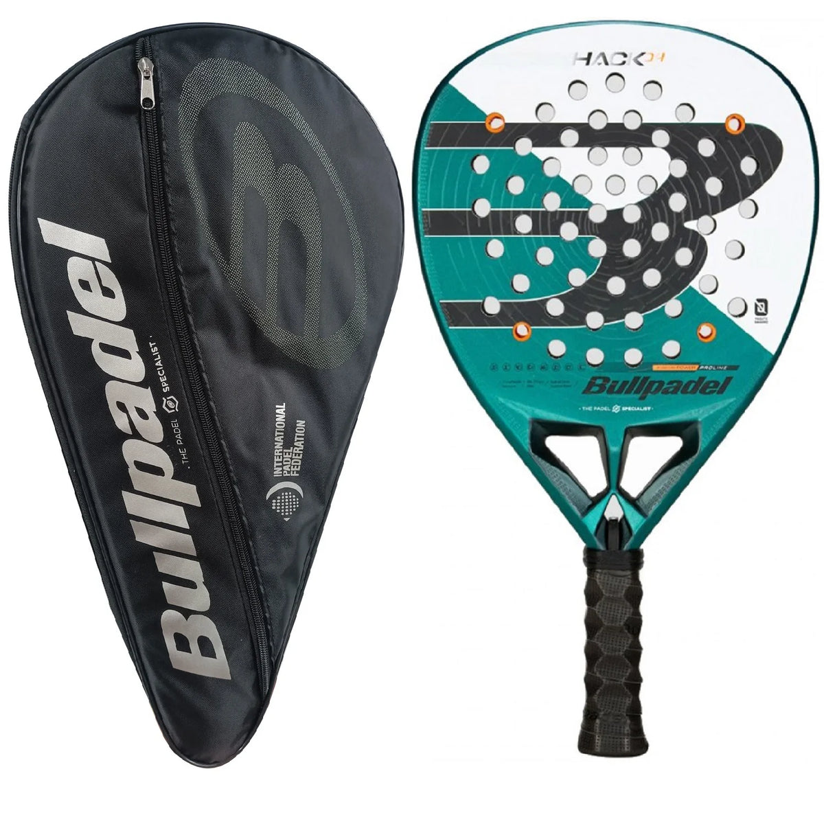 BULLPADEL 18k Carbon Fiber Padel Racket for Men