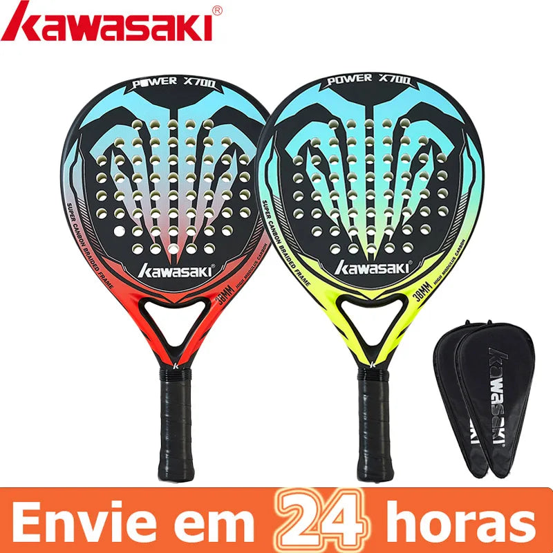 Kawasaki Padelis 2022 Carbon Fiber Soft EVA Raketė