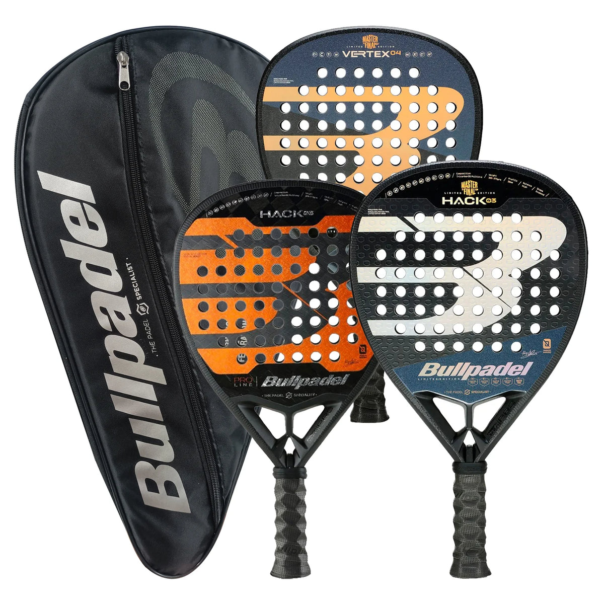 Bullpadel Beach Padel Racket 3K Carbon Fiber Unisex