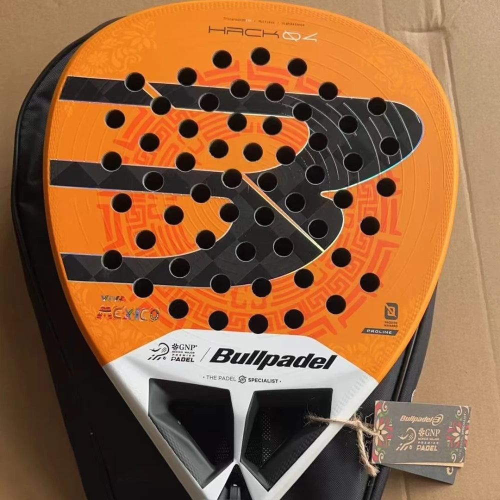Bullpadel Carbon Fiber Beach Padel Racket with EVA Core